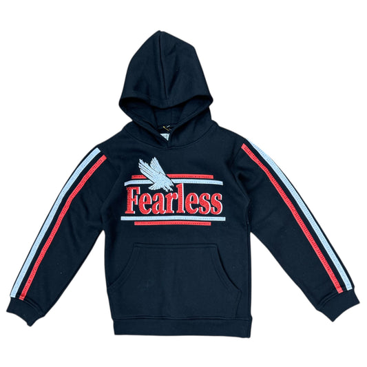 KIDS FEARLESS FLEECE PULLOVER HOODY by FWRD