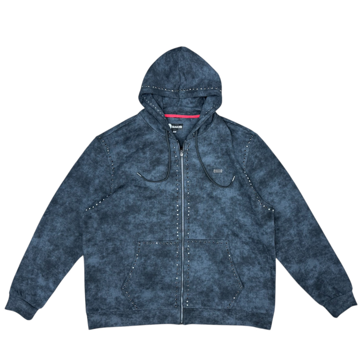 MAKOBI SIDE STONE HOODIE by MAKOBI