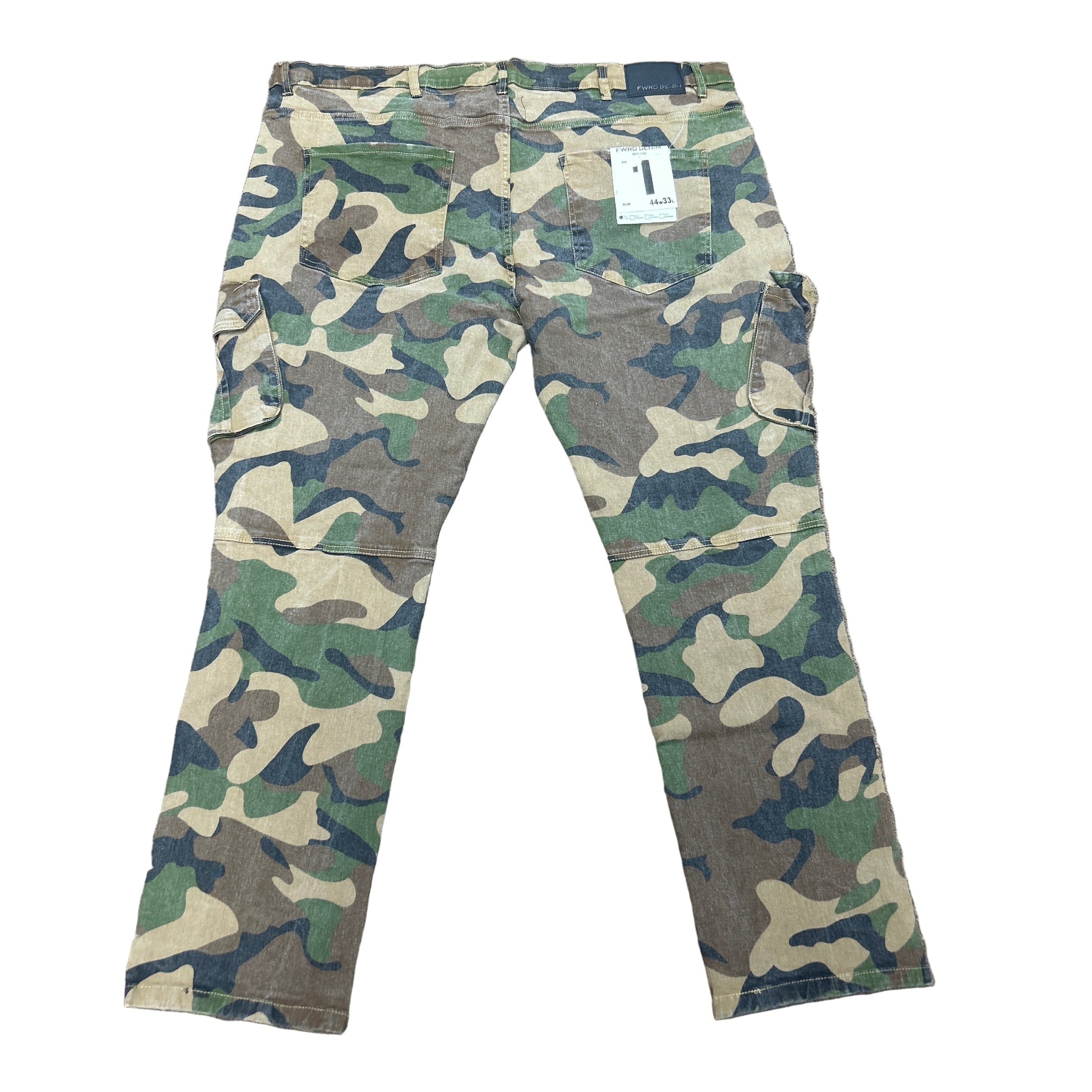 FWRD GREEN CAMO JEANS