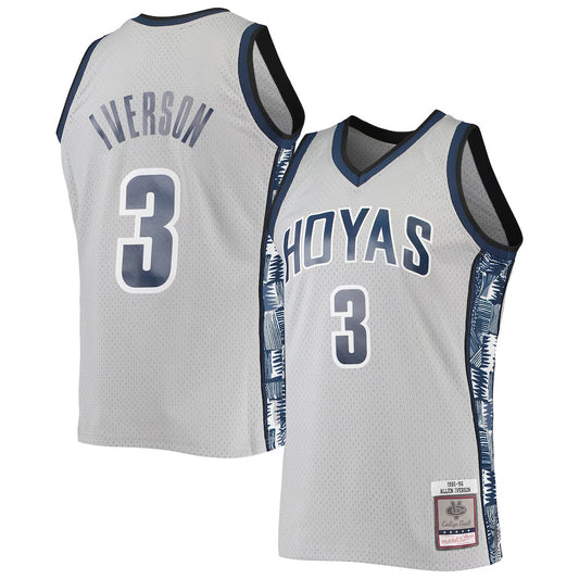 MITCHELL AND NESS GEORGETOWN IVERSON JERSEY by Mitchell and Ness