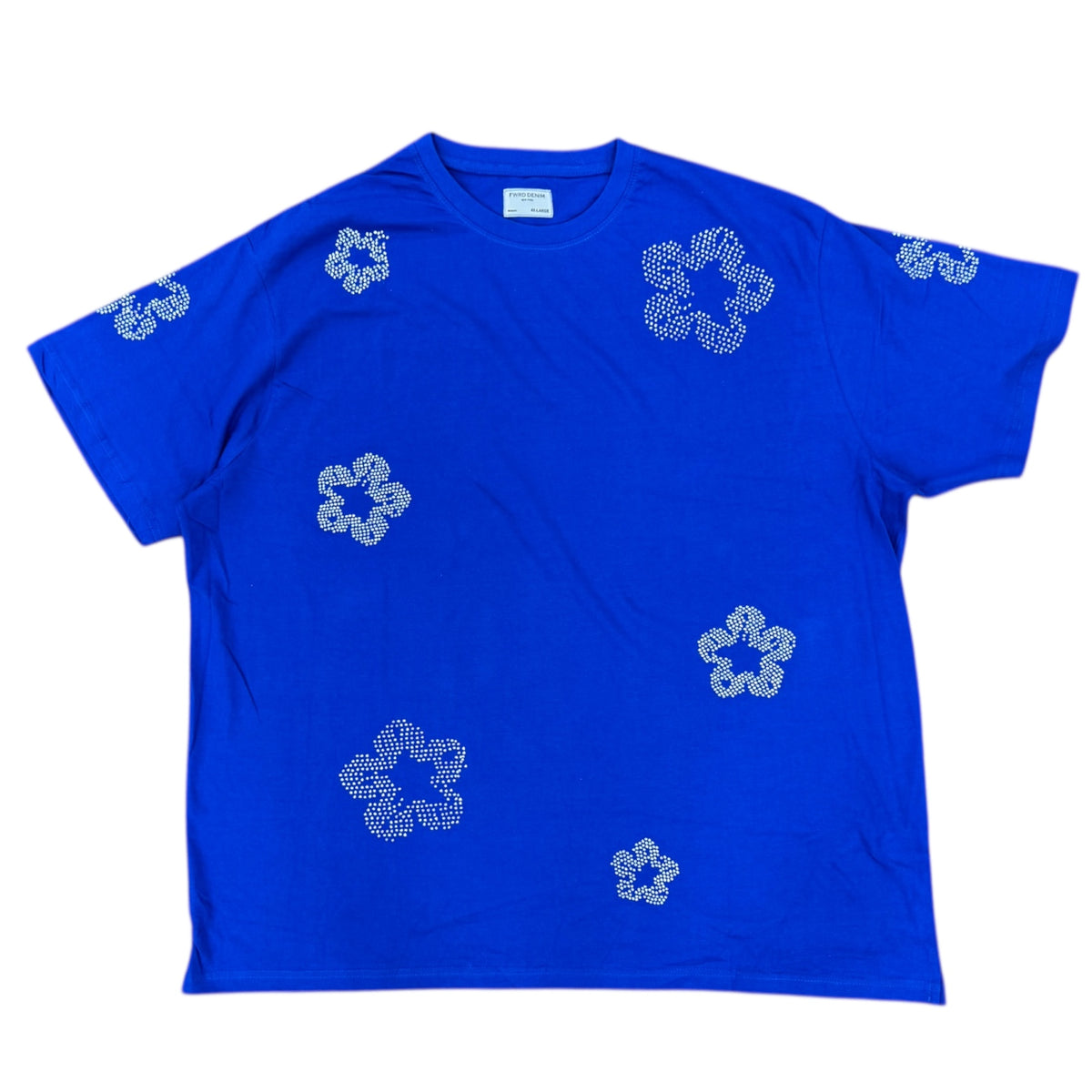 FWRD CRYSTAL FLOWER TEE by FWRD