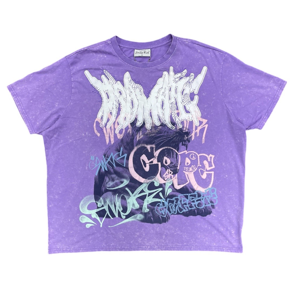 SMOKE RISE KT25177B-PAISLEY PURPLE