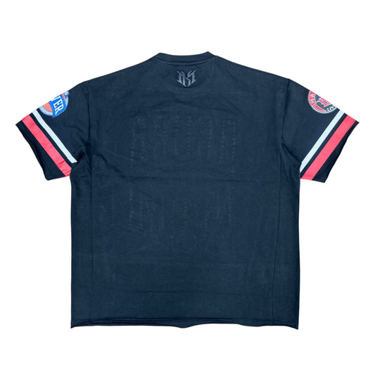MAKOBI NEVER BACK DOWN BOXED TEE by Makobi