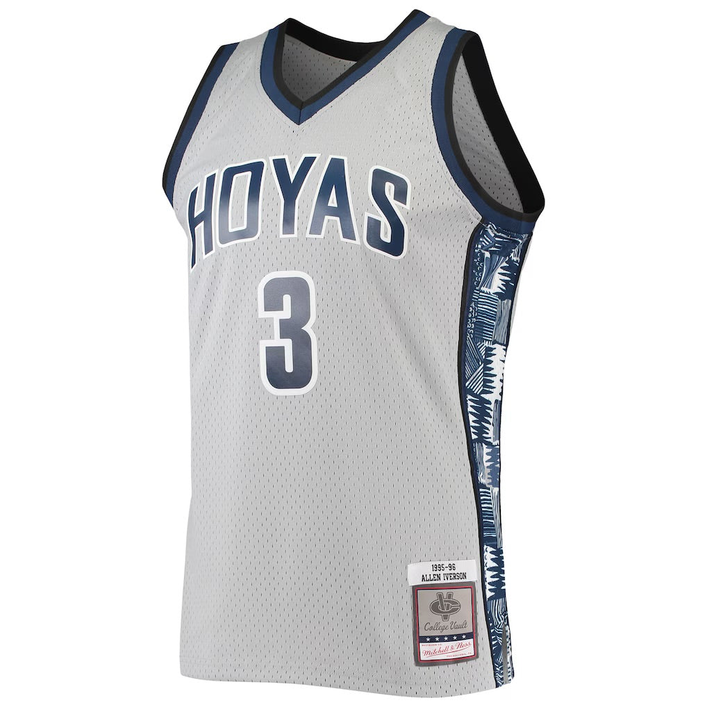 MITCHELL AND NESS GEORGETOWN IVERSON JERSEY