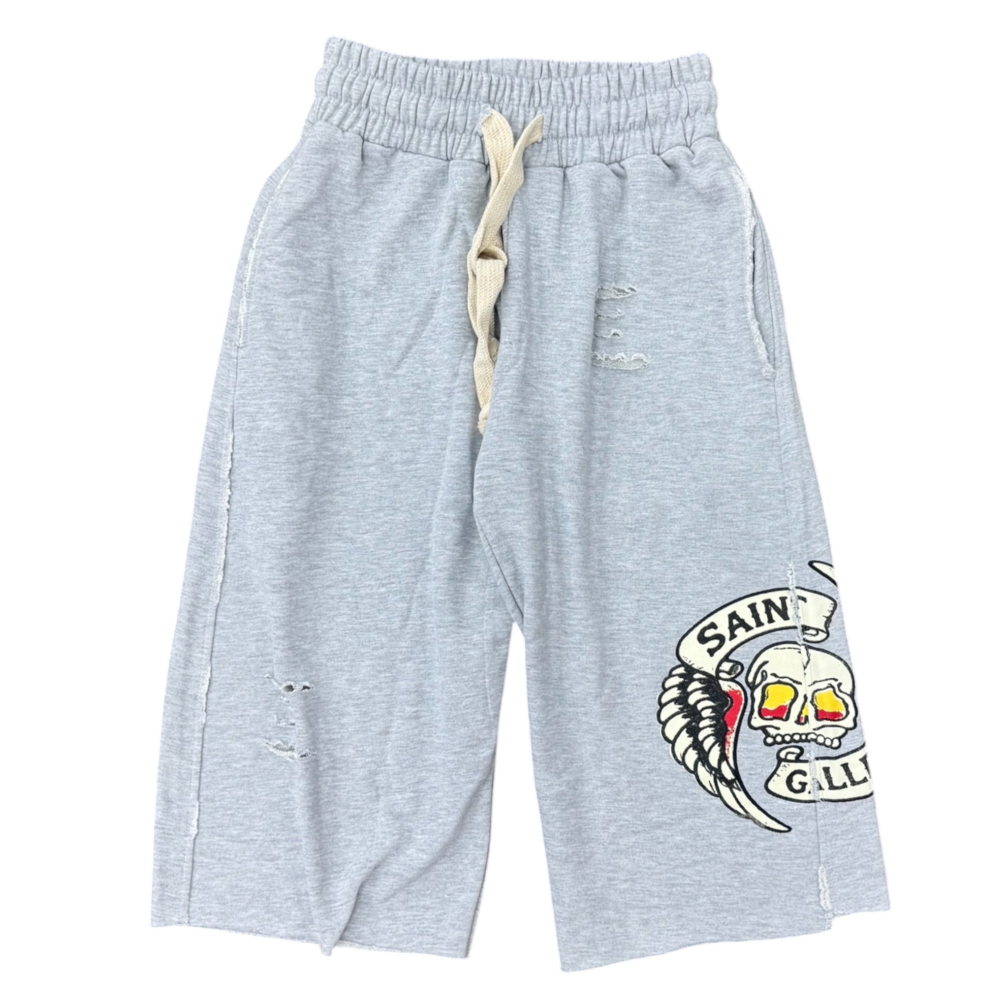 SAINT GALLERY SKULL SHORTS by Saint Gallery