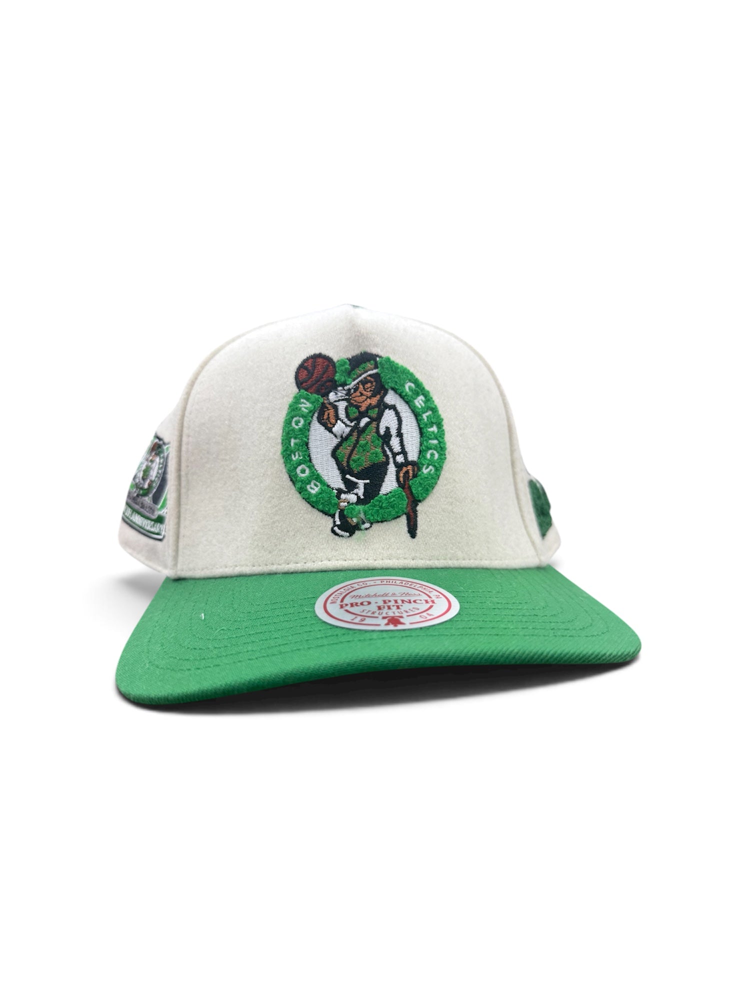 MITCHELL AND NESS NBA CREAM TEAM HATS by Mitchell and Ness