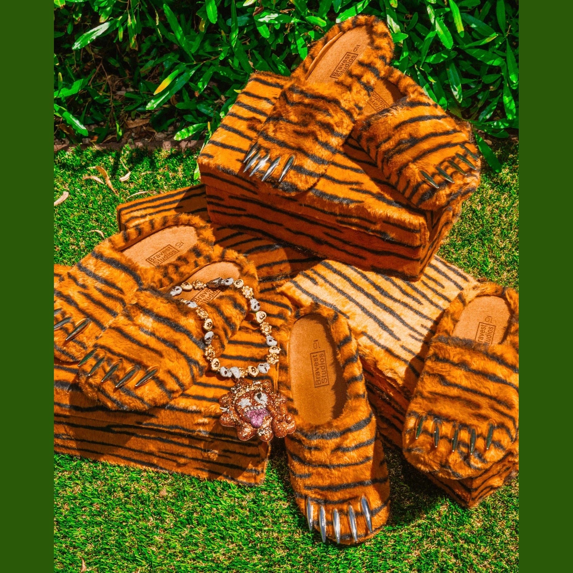 Bravest Studios Monster Claw Mules by BRAVEST STUDIOS