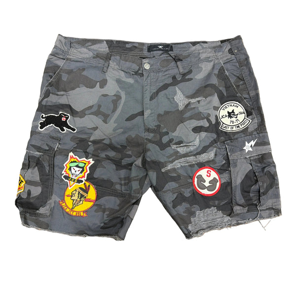 JORDAN CRAIG CAMO DIARY CARGO SHORTS