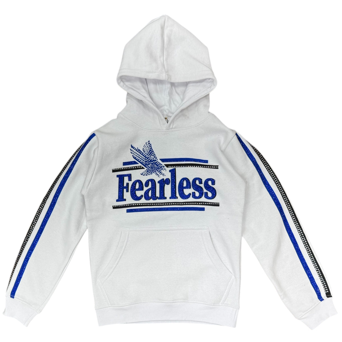 KIDS FEARLESS FLEECE PULLOVER HOODY by FWRD