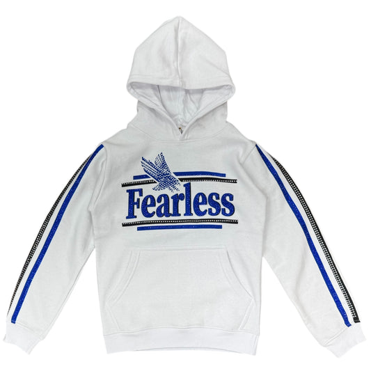 KIDS FEARLESS FLEECE PULLOVER HOODY by FWRD