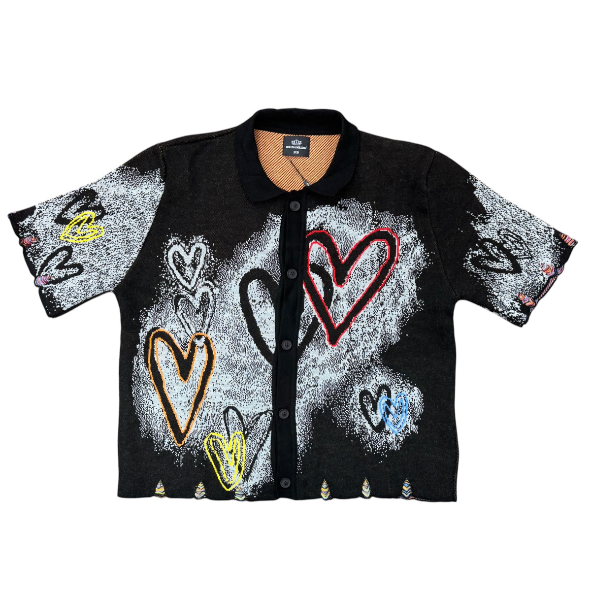MENS COLORFUL HEART KNITWEAR SETS by ONE IN A MILLION
