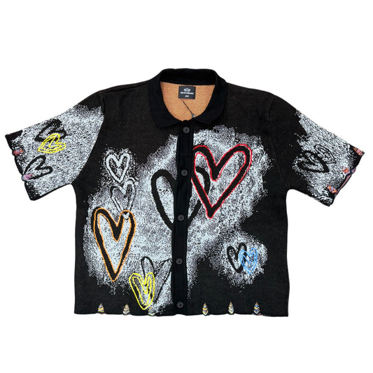 MENS COLORFUL HEART KNITWEAR SETS by ONE IN A MILLION
