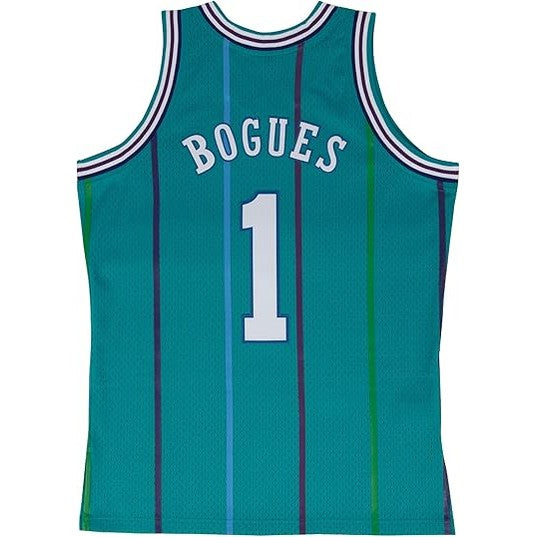 MITCHELL AND NESS 1992 MUGGSY BOGUES-HORNETS by Mitchell and Ness