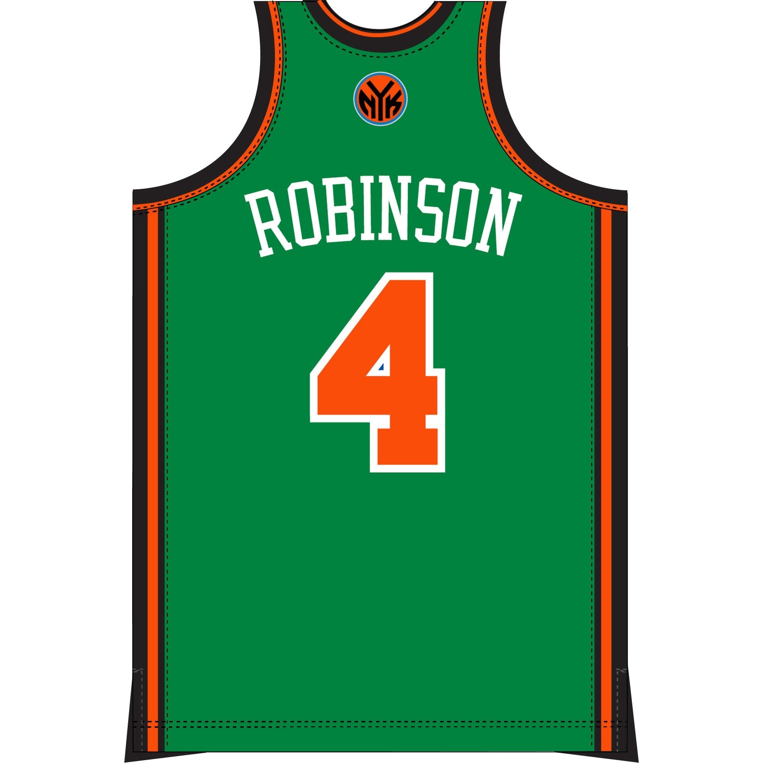 MITCHELL AND NESS 20013-GREEN KNICKS