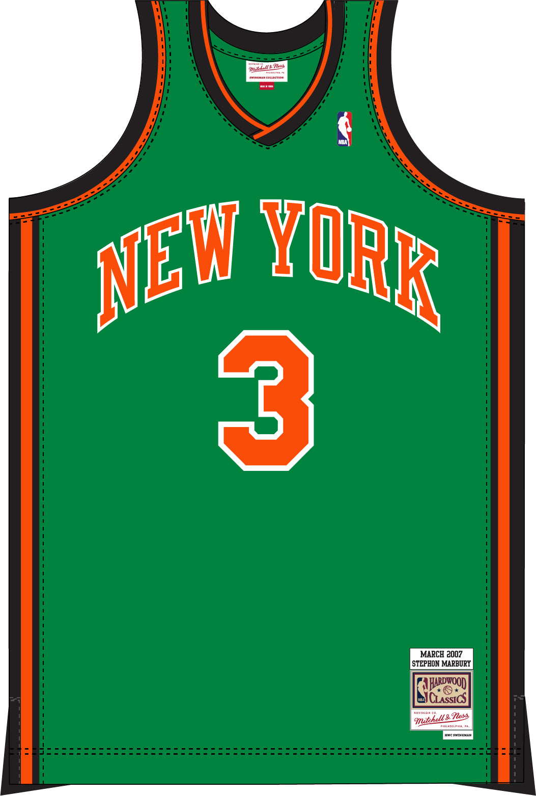 Mitchell & Ness - St. Patrick's Day - NY Knicks On March