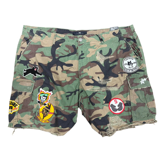 JORDAN CRAIG CAMO DIARY CARGO SHORTS by Jordan Craig