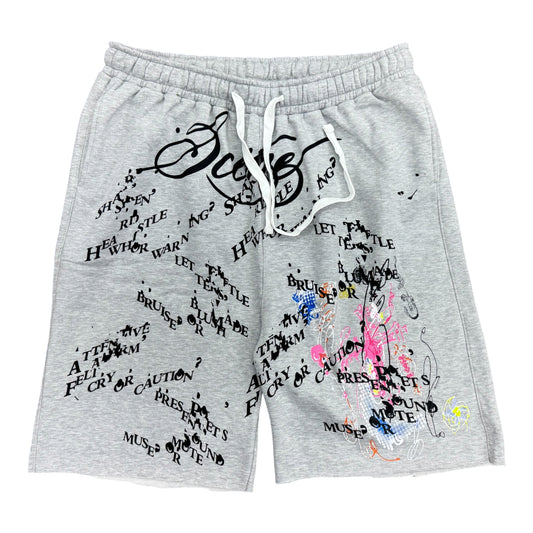 LUNATIC GRAPHIC SHORTS by Popout