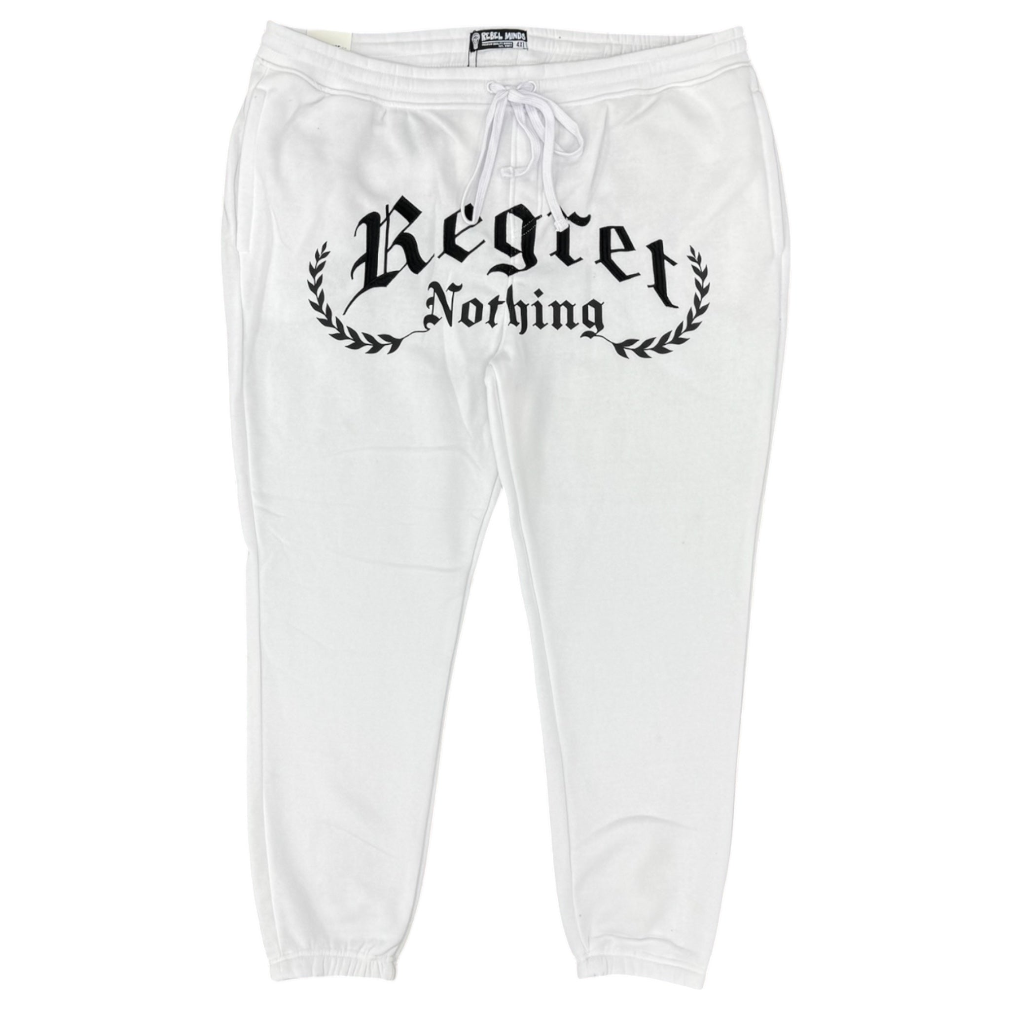 REBEL MINDS REGRET NOTHING FLEECE PANTS