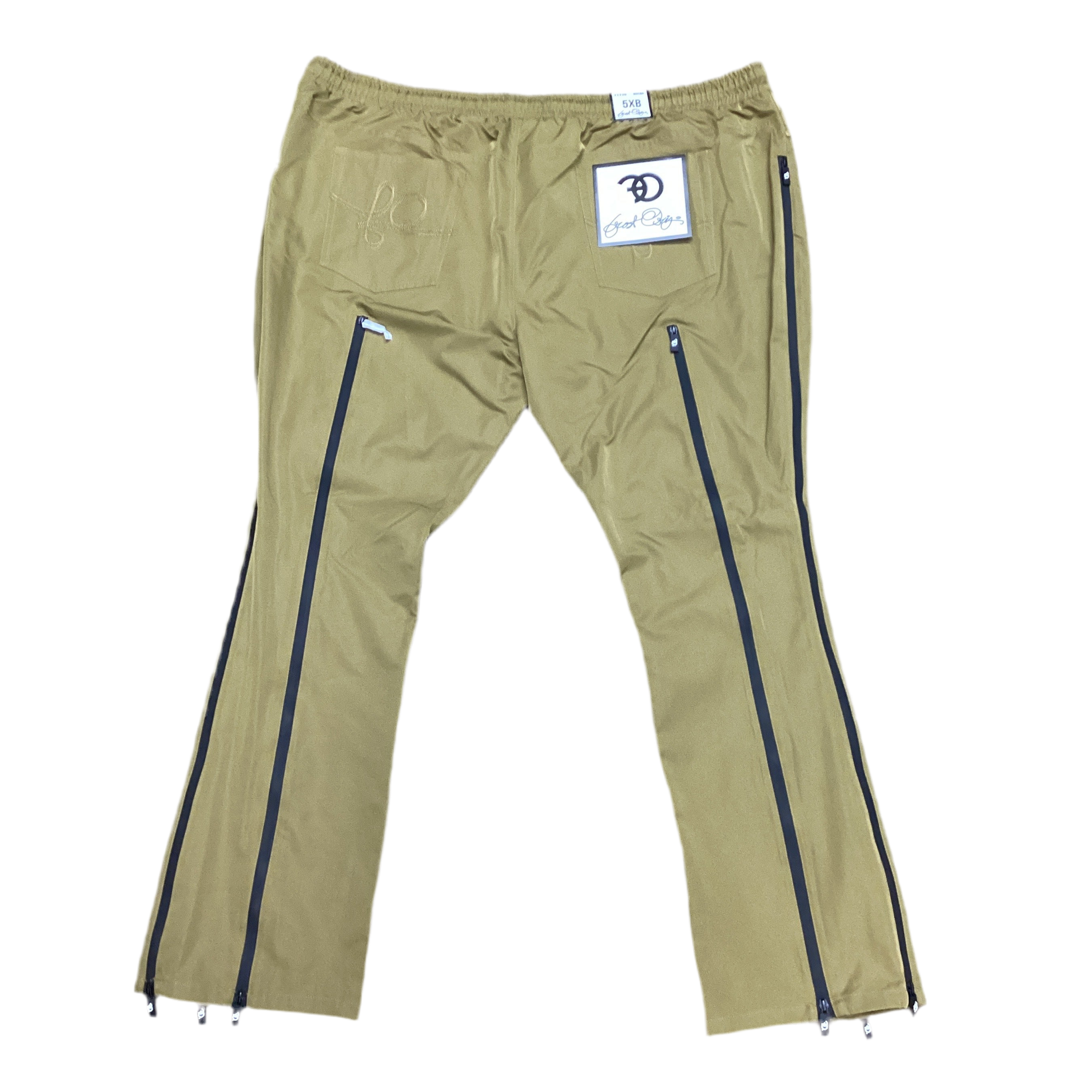 FROST ZERELLY NYLON STACKED PANT-MOCHA