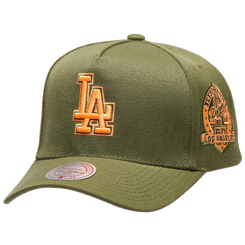 MITCHELL AND NESS MLB OLIVE PRO PINCH HAT by Mitchell and Ness