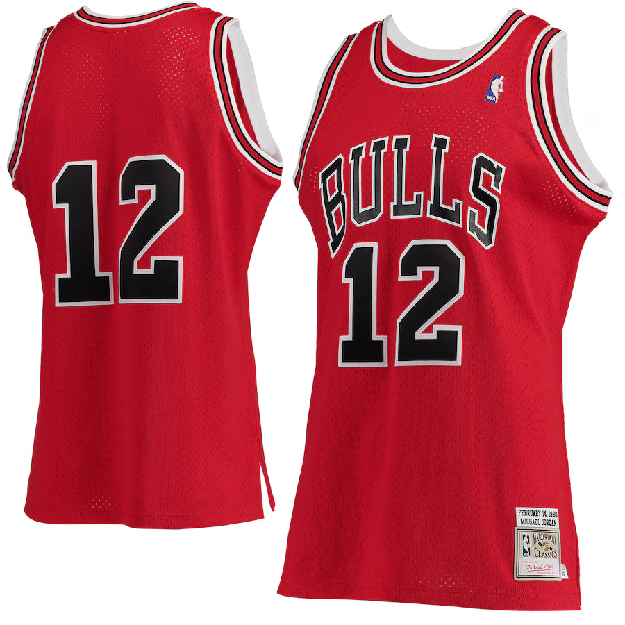 MITCHELL AND NESS 1990 MICHAEL JORDAN BULLS #12