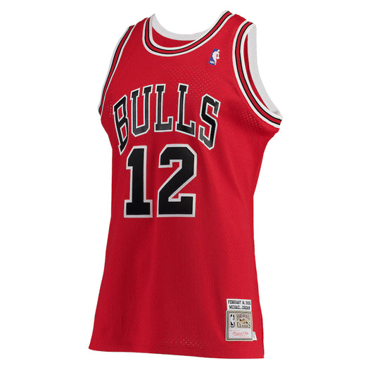 MITCHELL AND NESS 1990 MICHAEL JORDAN BULLS #12 by Mitchell and Ness