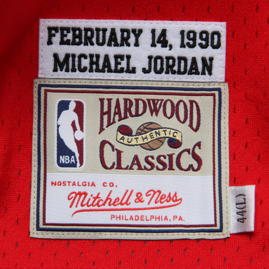 MITCHELL AND NESS 1990 MICHAEL JORDAN BULLS #12