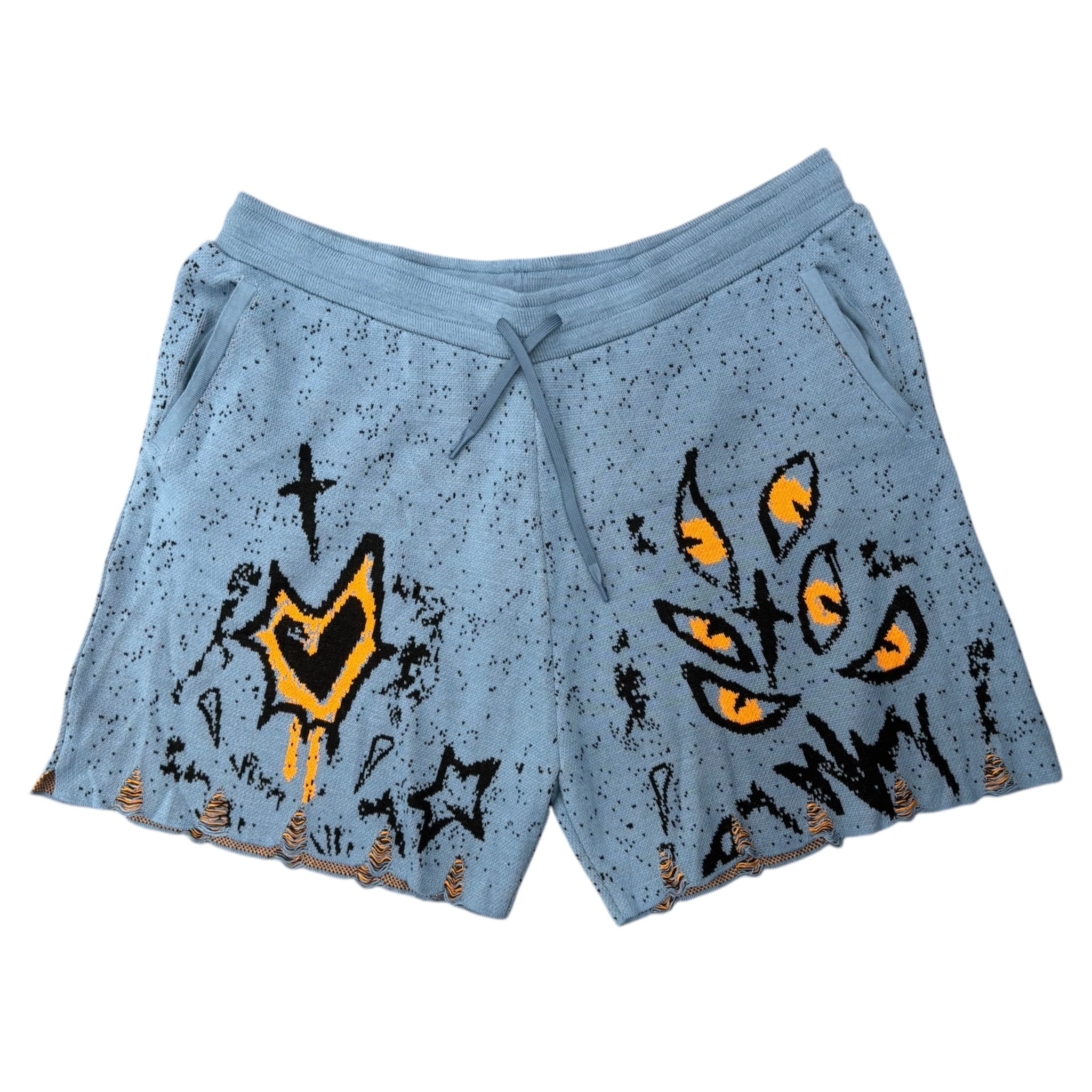 MENS STARFUL SKULL SHORT SET by ONE IN A MILLION