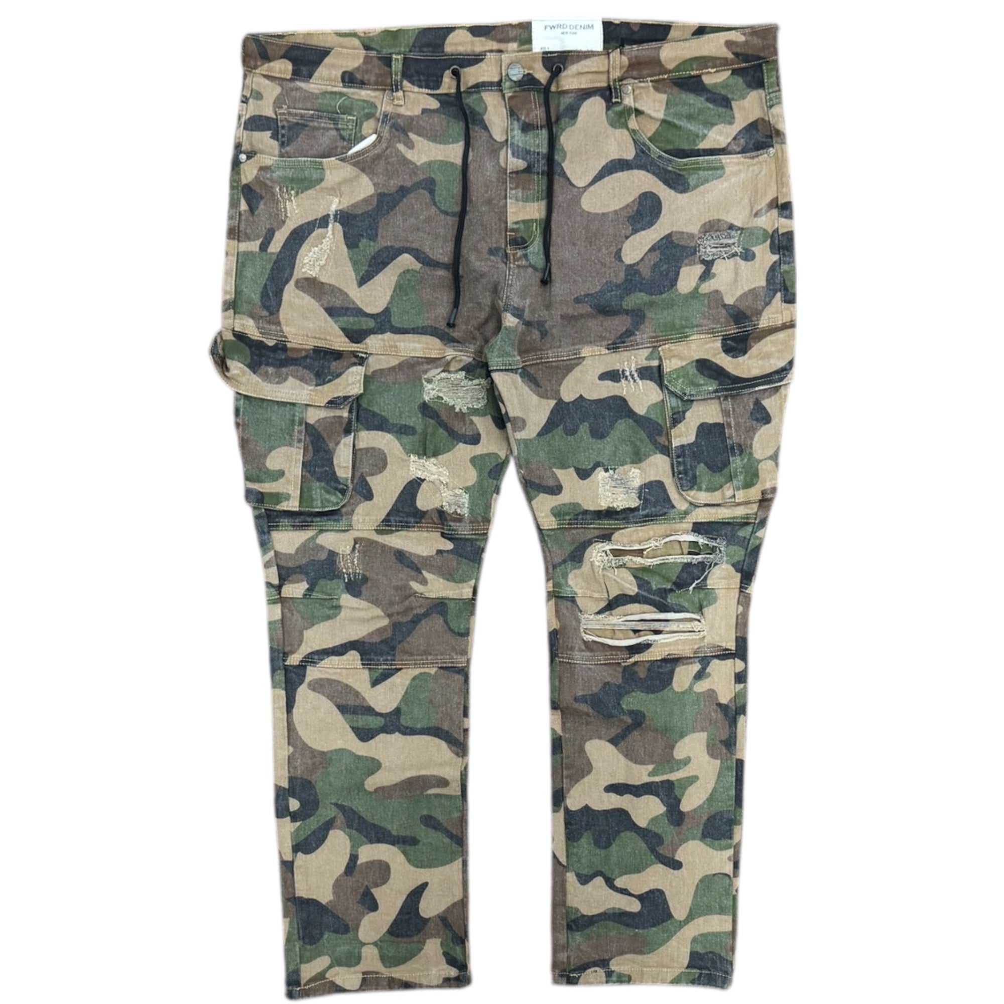 FWRD GREEN CAMO JEANS