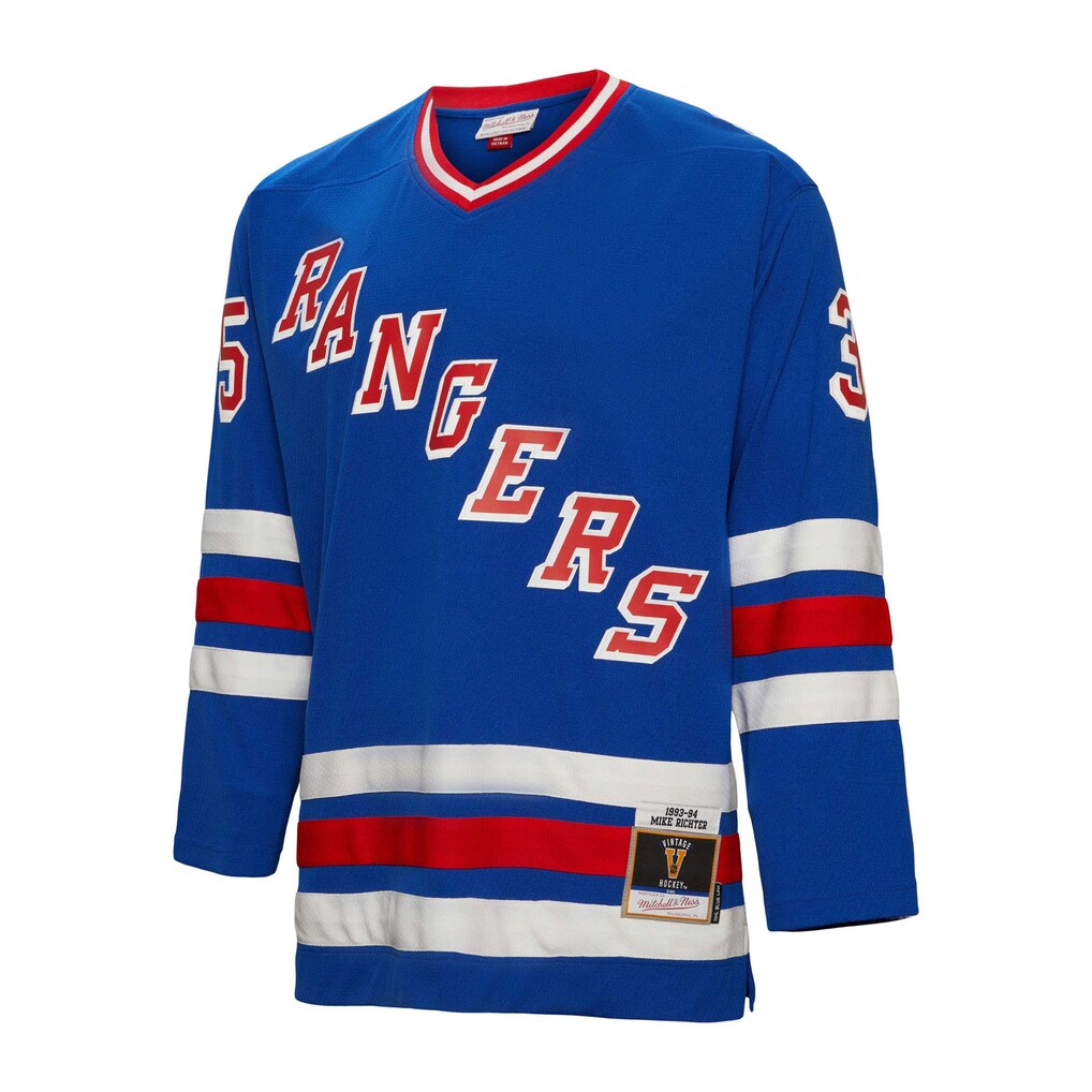 NHL DARK JERSEY NEW YORK RANGERS 1993 MIKE RICHTER by Mitchell and Ness