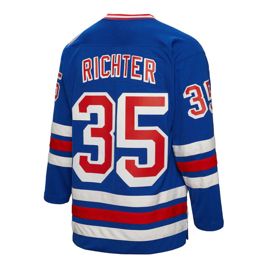 NHL DARK JERSEY NEW YORK RANGERS 1993 MIKE RICHTER by Mitchell and Ness