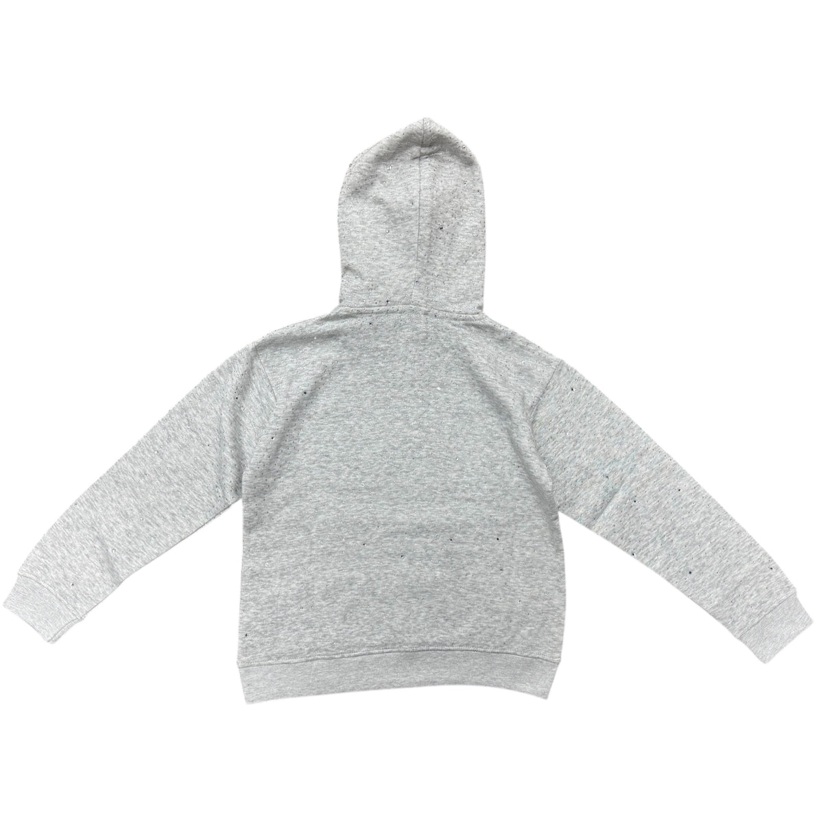 KIDS BASIC CROPPED CRYSTAL FLEECE PULLOVER HOODIE by FWRD
