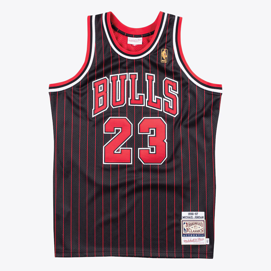 MITCHELL AND NESS 1996/97 BULLS-JORDAN
