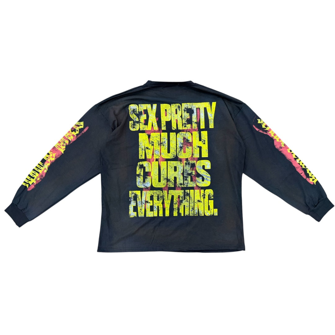 WILDLYFE VINTAGE WASH LONG SLEEVE TEE