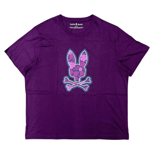 PSYCHO BUNNY COTTON SHIRT-PURPLE by Psycho Bunny