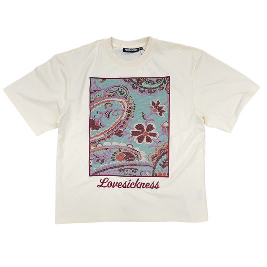 REBEL MINDS LOVESICKNESS TAPESTRY TEE by Rebel Minds