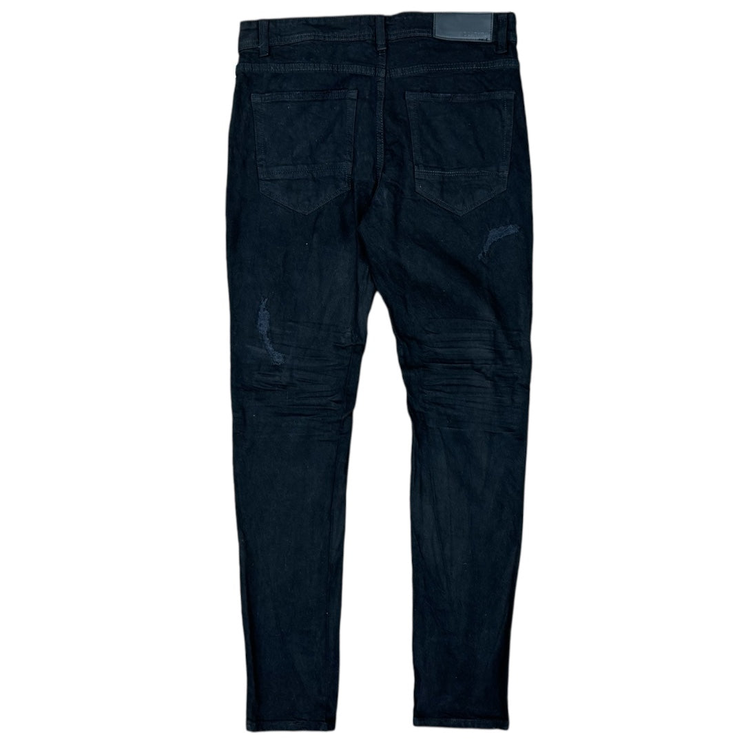 ARKETYPE JET BLACK SLIM JEANS