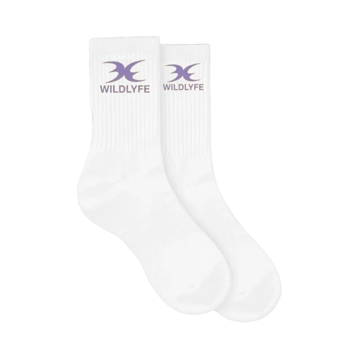WILDLYFE ART IS EVERYWHERE SOCKS by WILDLYFE