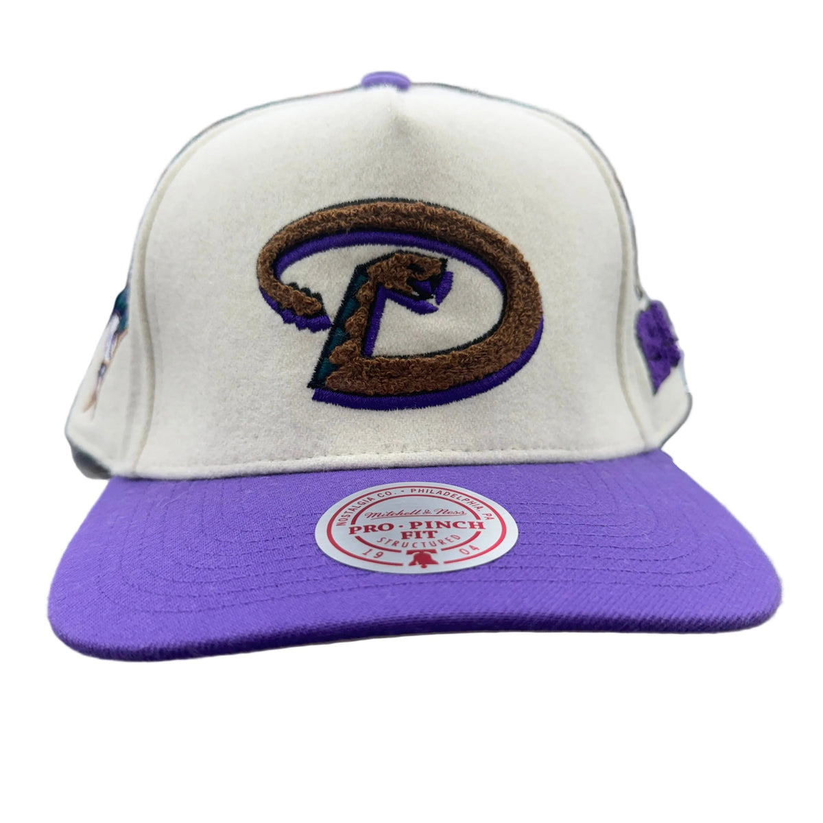 MITCHELL AND NESS MLB CREAM TEAM HATS by Mitchell and Ness