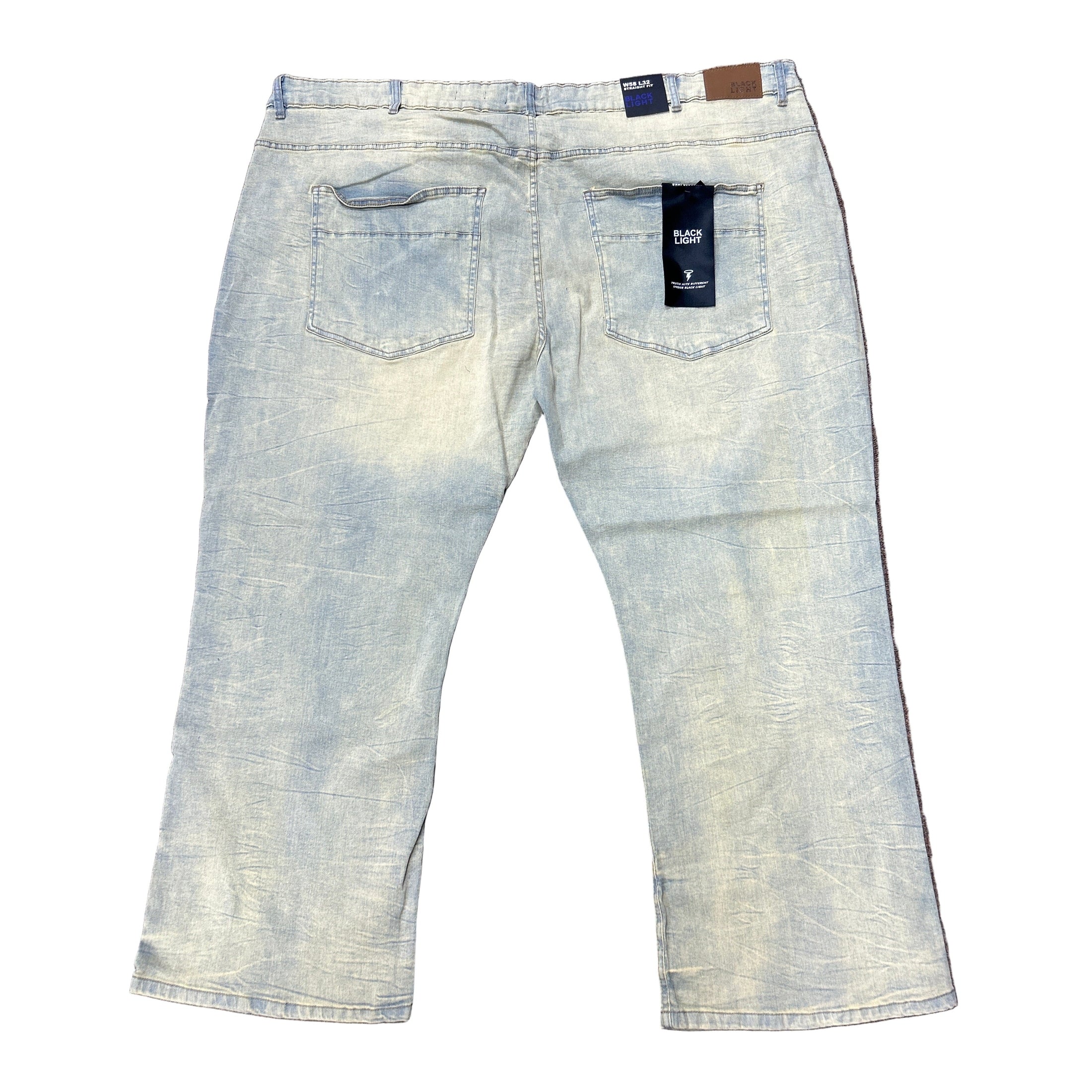 BLACK LIGHT PLAIN DENIM