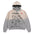 LUV ABOMINABLE GRAFFITI ZIP HOODIE by LUV ABOMINABLE