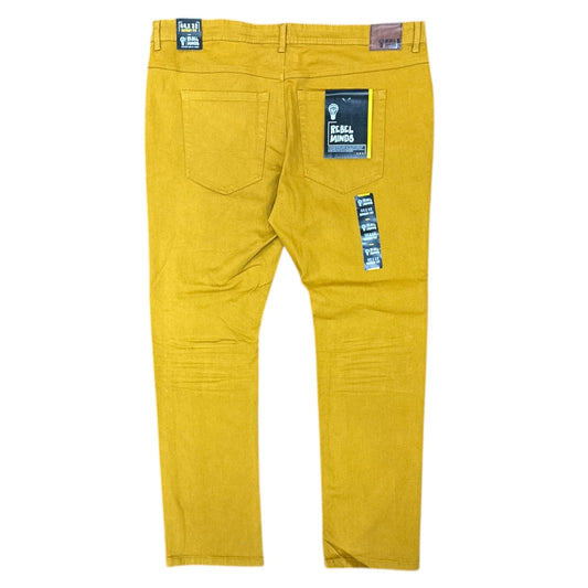 REBEL MINDS R&R SLIM FIT JEANS-TIMBER by Rebel Minds