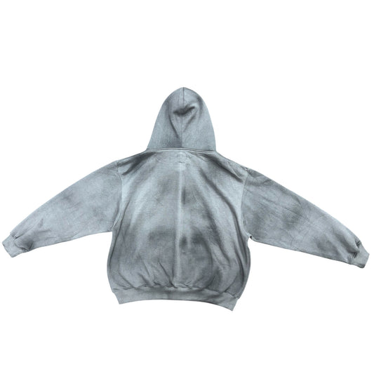 BAGGY DRYWASH PATCHWORK HOODIE by Popout