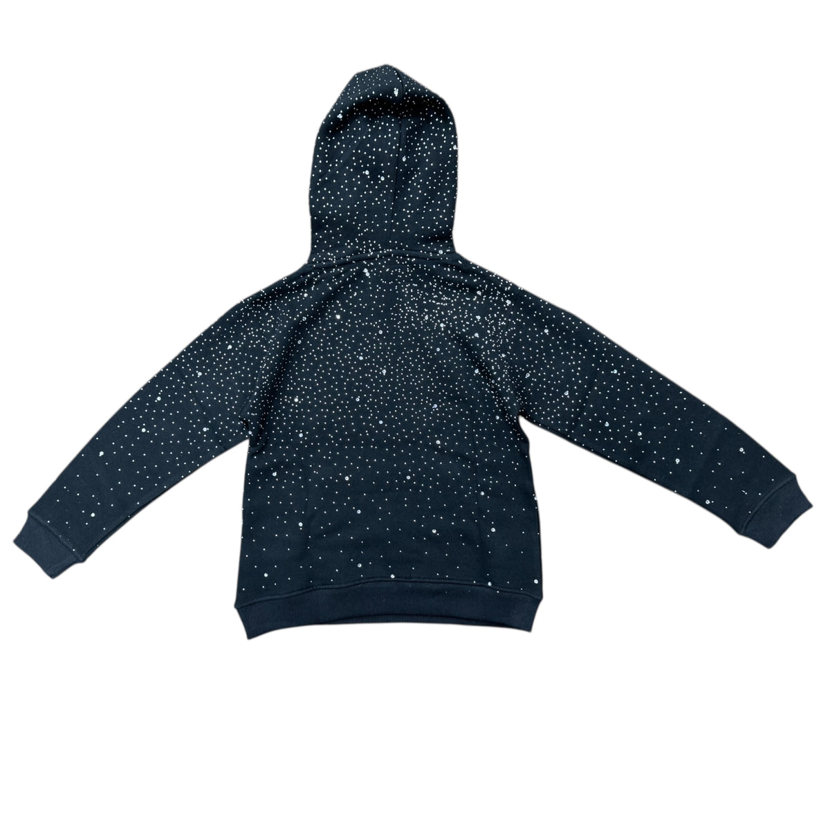 KIDS BASIC CROPPED CRYSTAL FLEECE PULLOVER HOODIE by FWRD