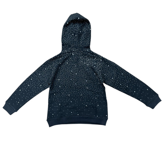 KIDS BASIC CROPPED CRYSTAL FLEECE PULLOVER HOODIE by FWRD