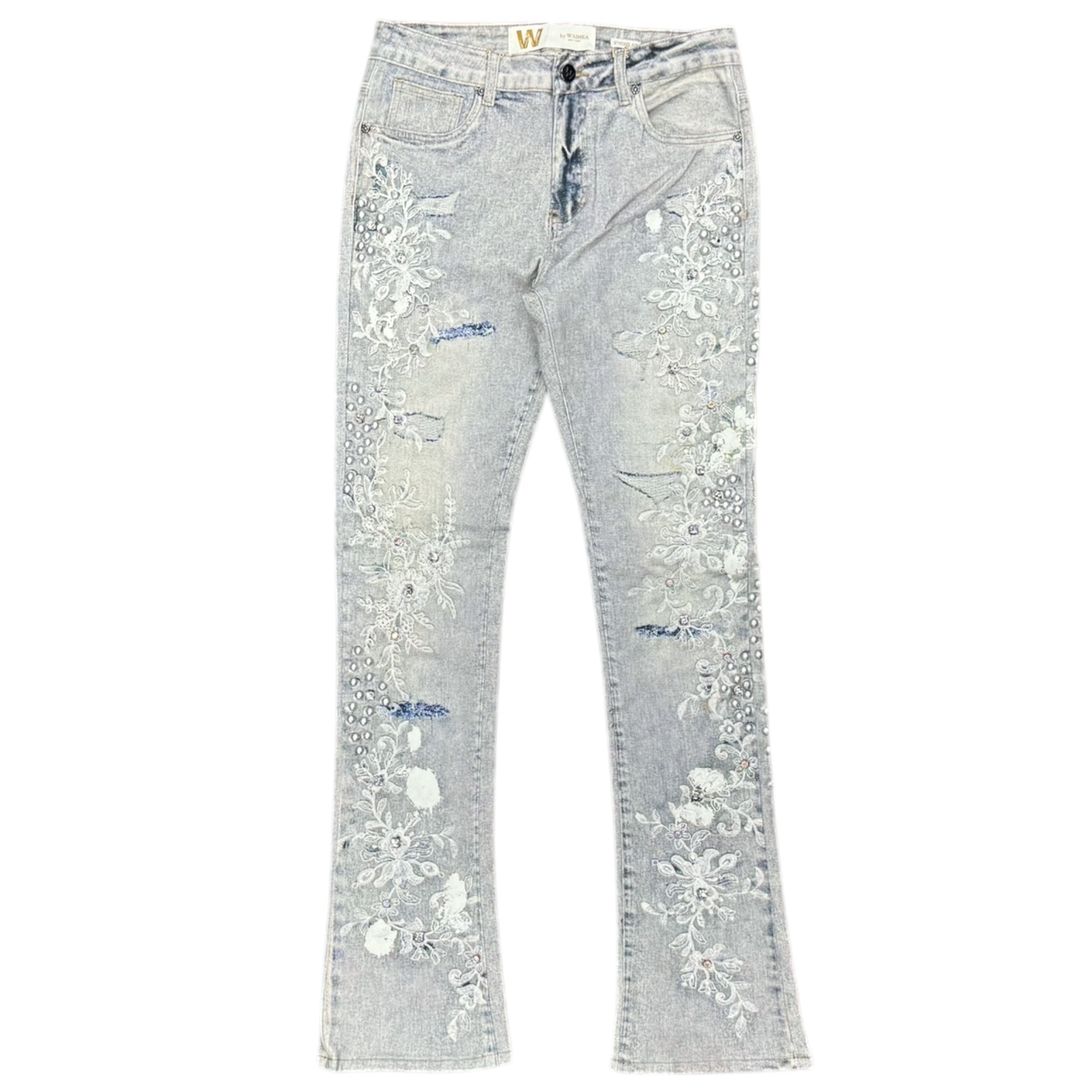 WAIMEA MENS FLOWER JEANS