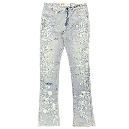 WAIMEA MENS FLOWER JEANS by WAIMEA