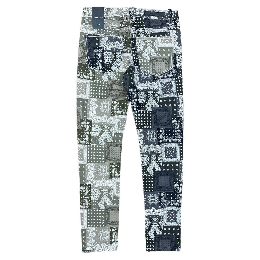 EMBELLISH EMBSP122122-OLIVE/BLACK