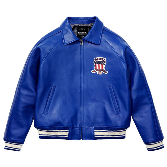 AVIREX ICON JACKET BLUE by AVIREX