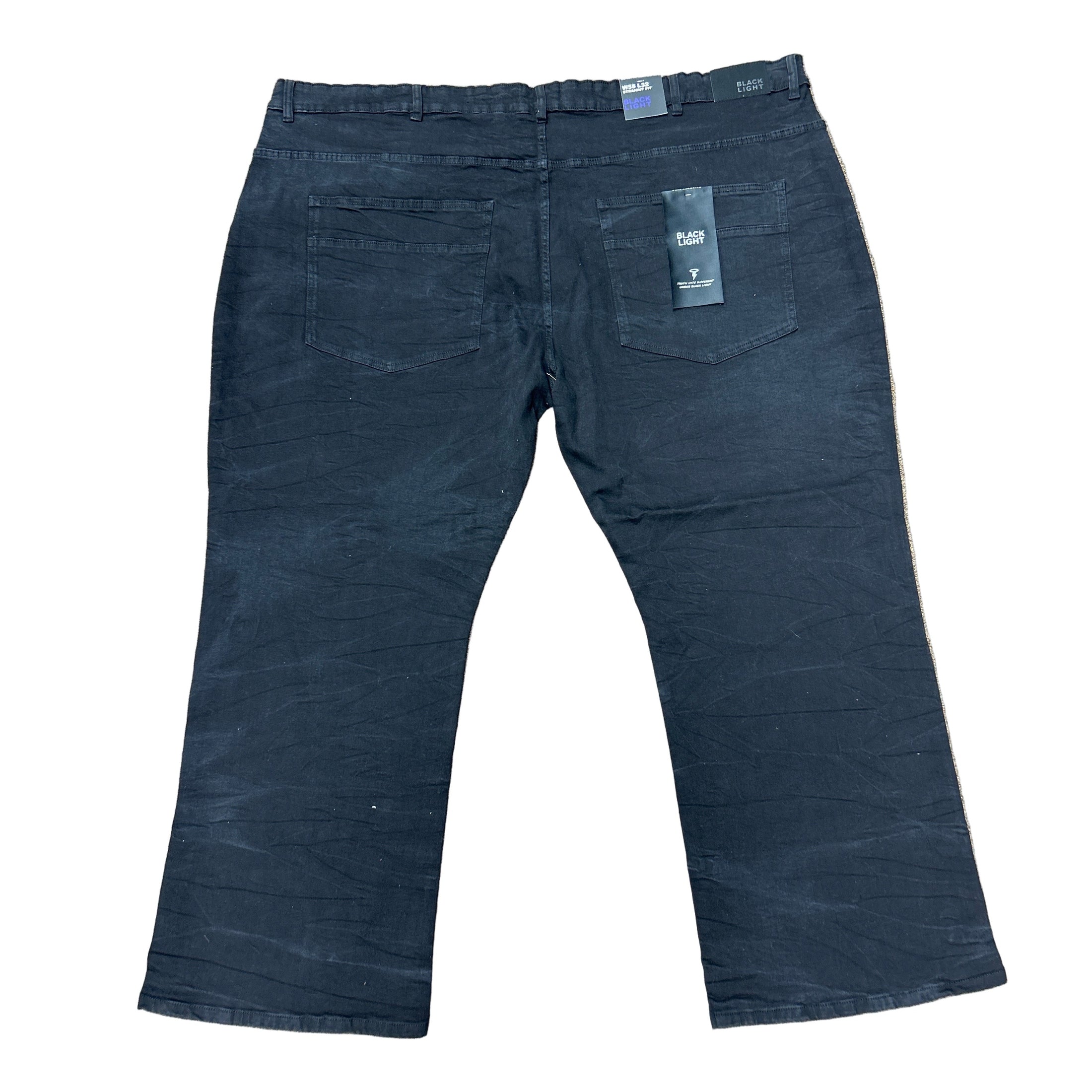 BLACK LIGHT PLAIN DENIM